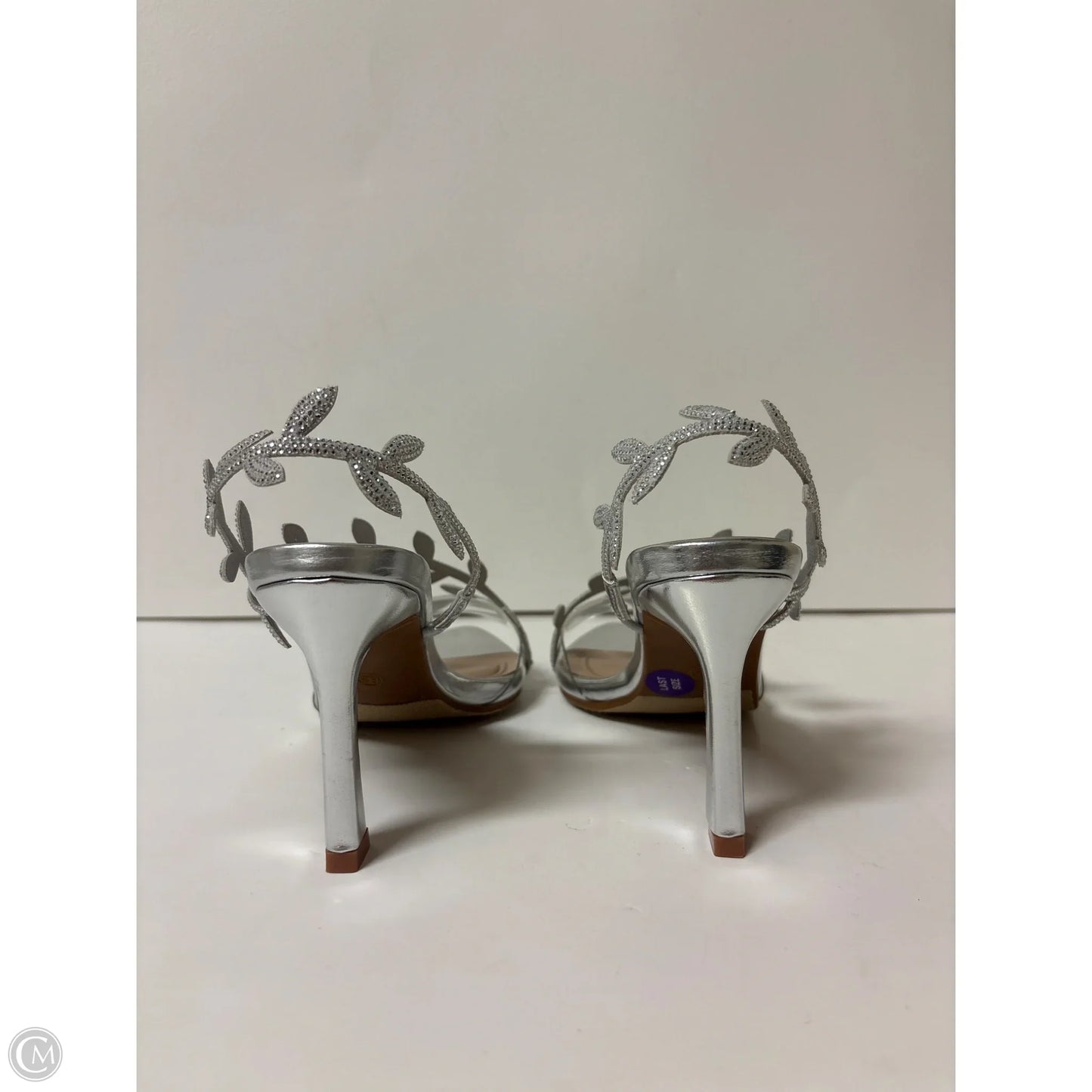Shoes Heels Stiletto By Windsor In Silver, Size: 6.5