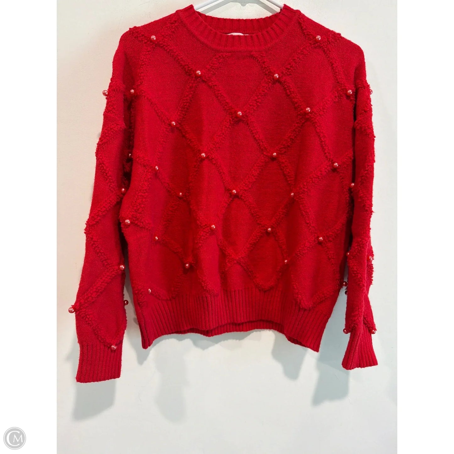 Sweater By Nanette By Nanette Lepore In Red, Size: M