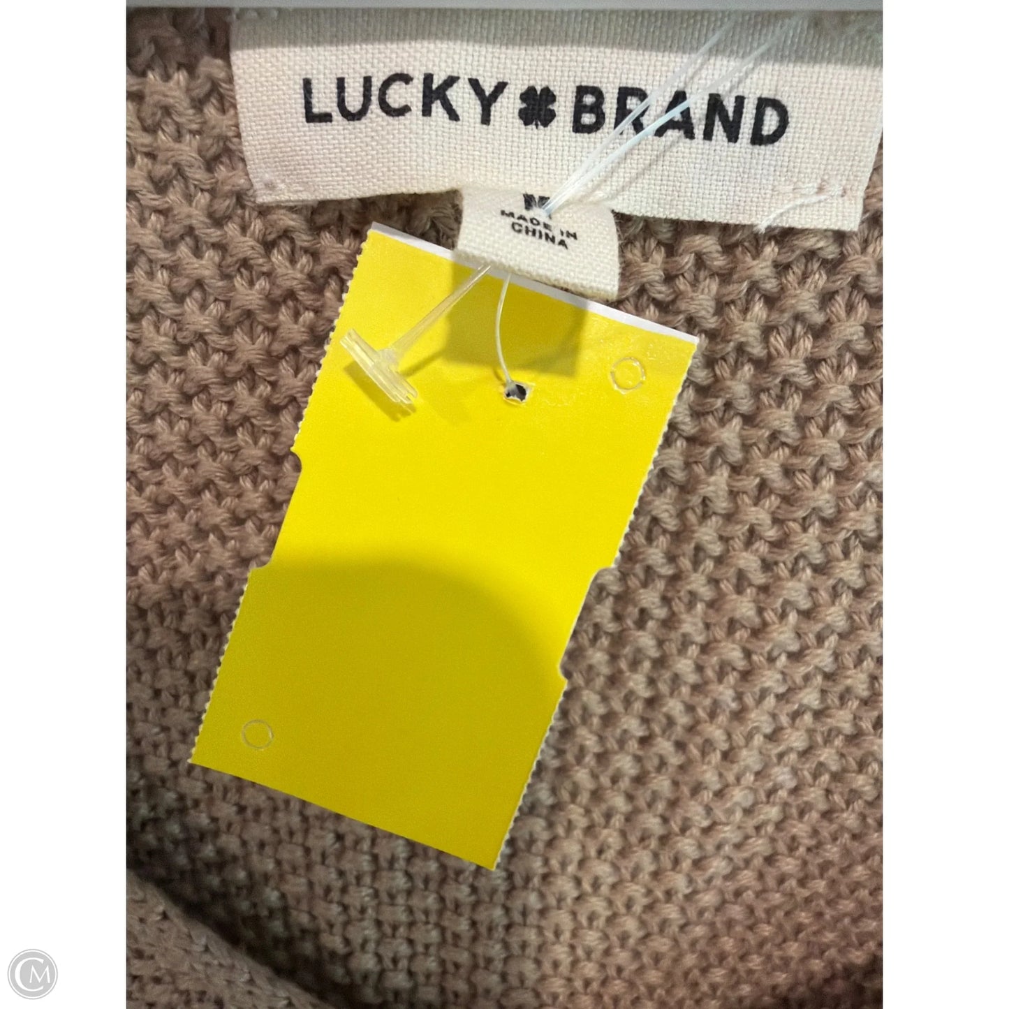 Sweater By Lucky Brand In Brown, Size: M