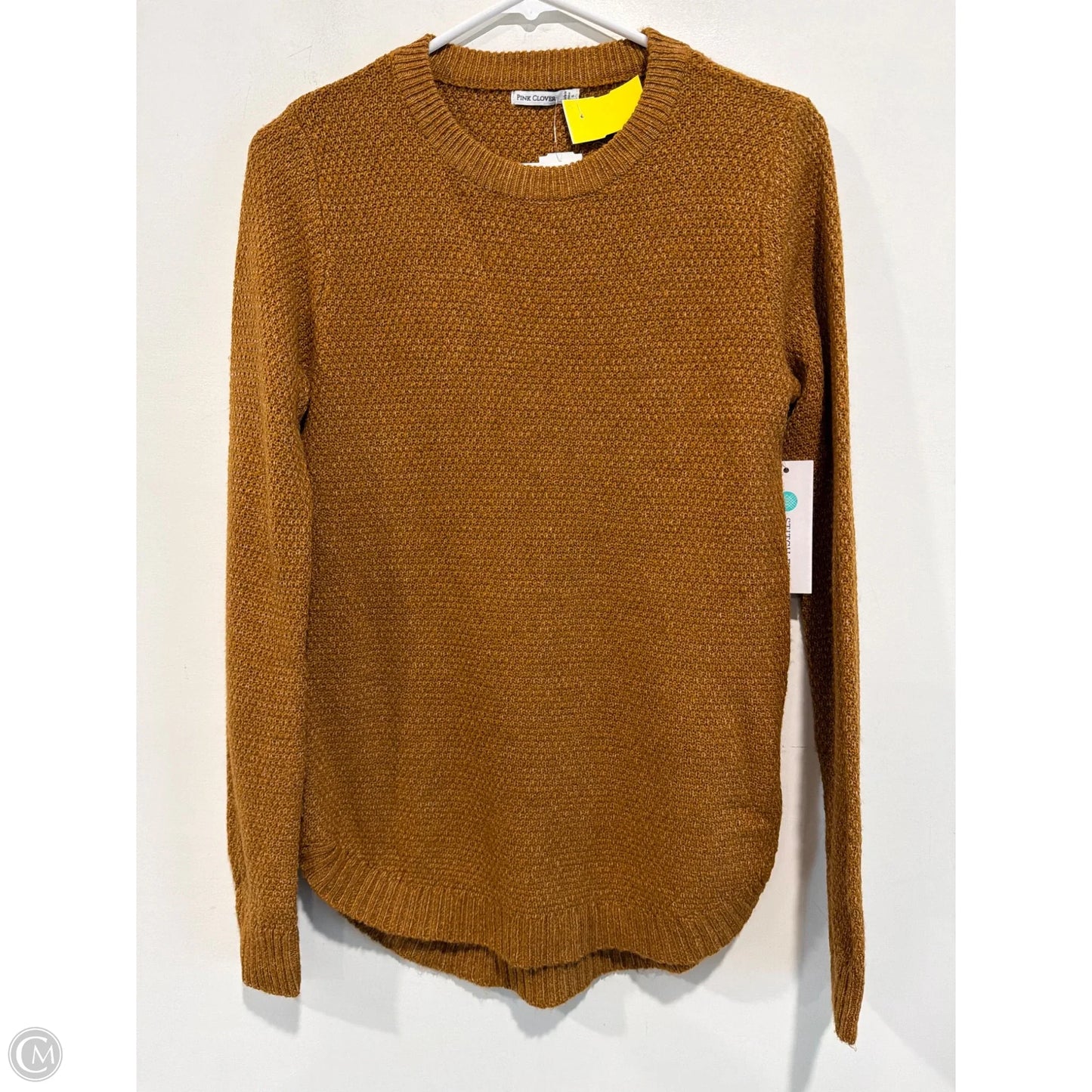 Sweater By Pink Clover In Orange, Size: S
