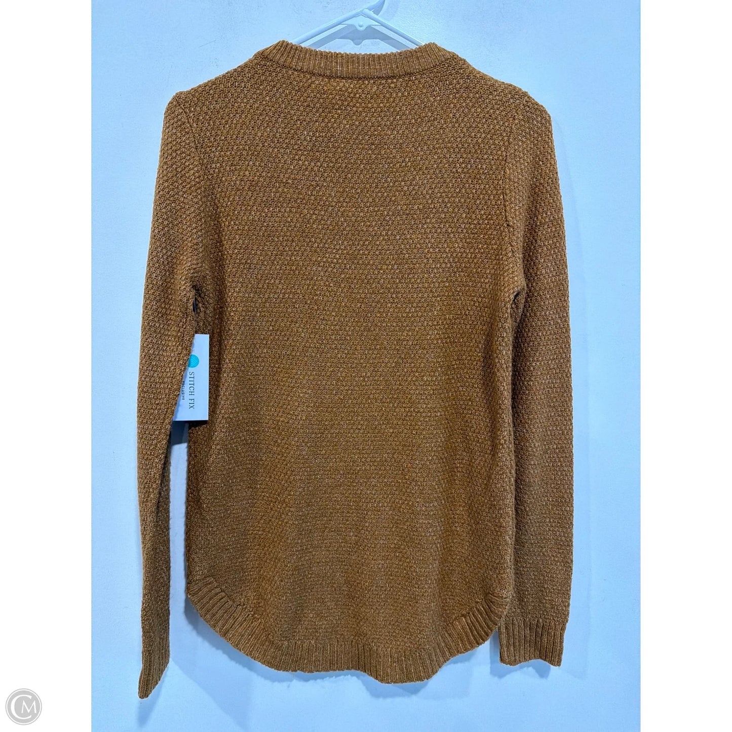 Sweater By Pink Clover In Orange, Size: S