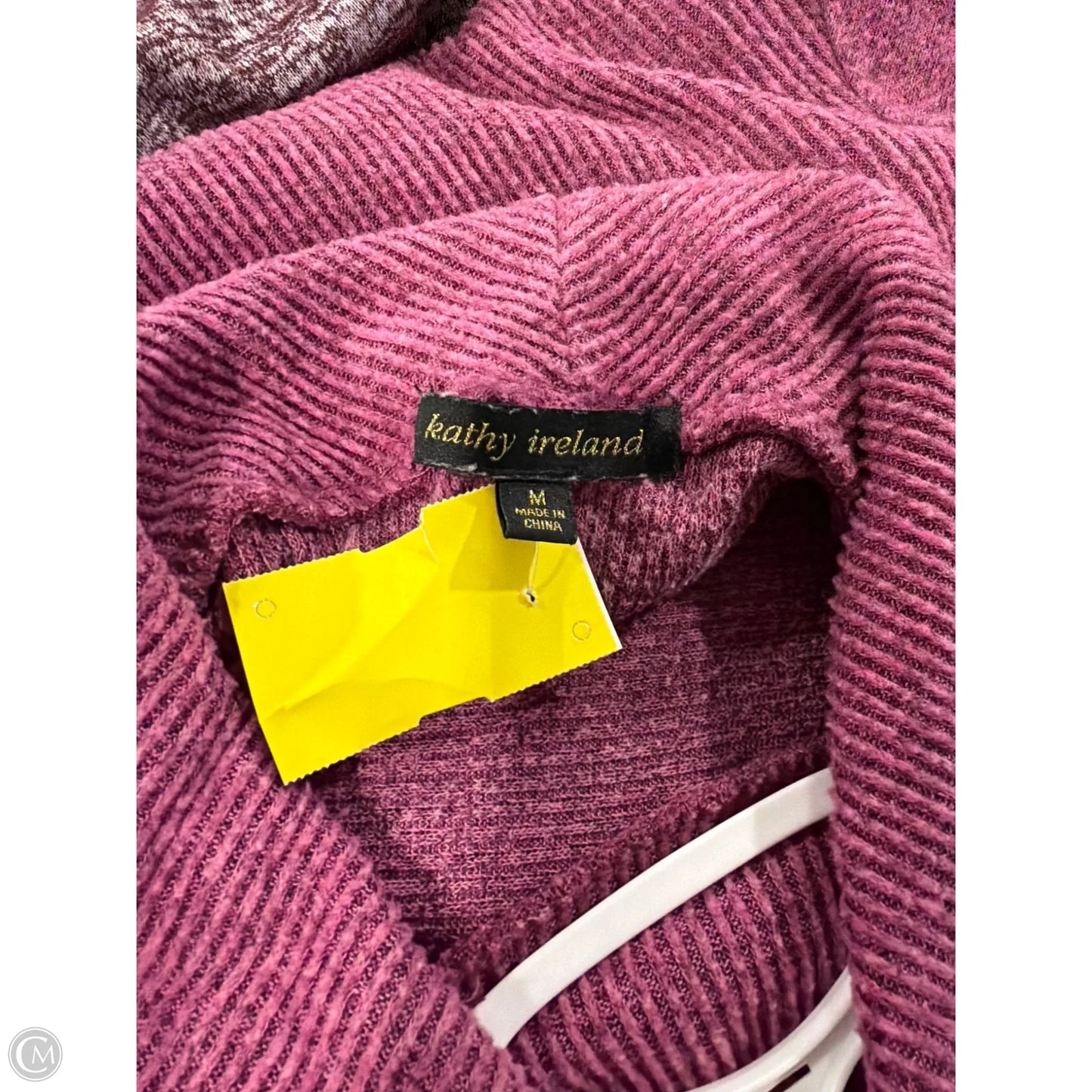 Sweater By Kathy Ireland In Purple, Size: M