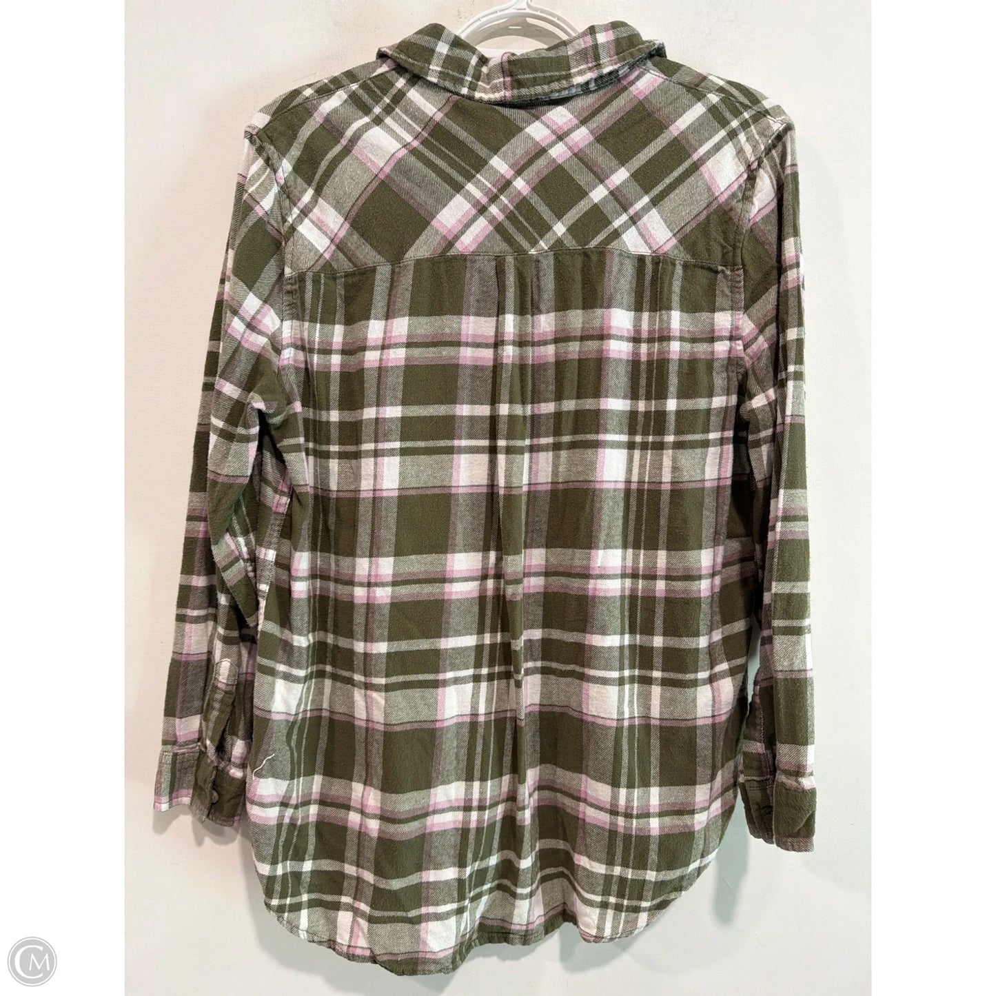 Top Long Sleeve By Gap In Green, Size: M