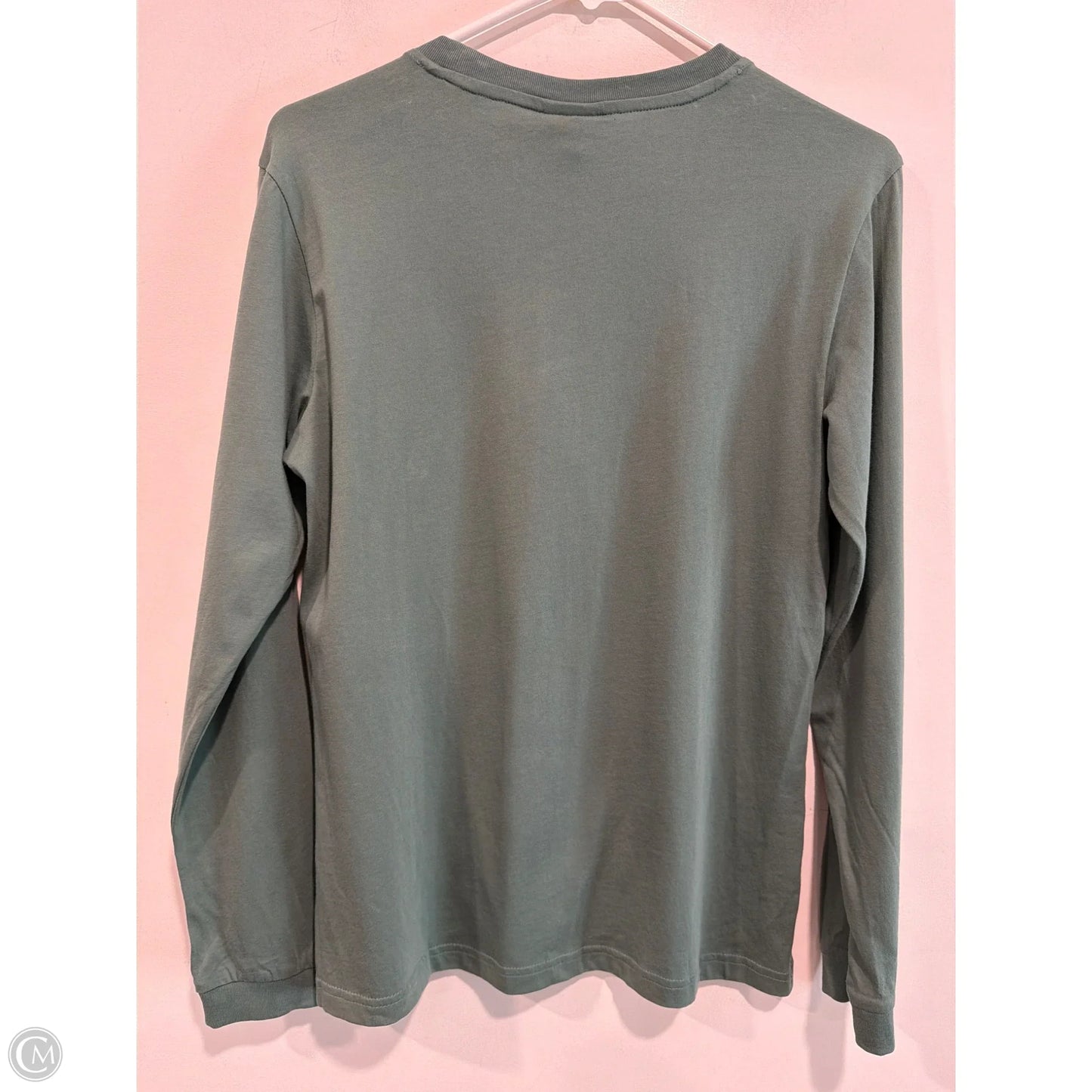Top Long Sleeve By Adidas In Green, Size: M