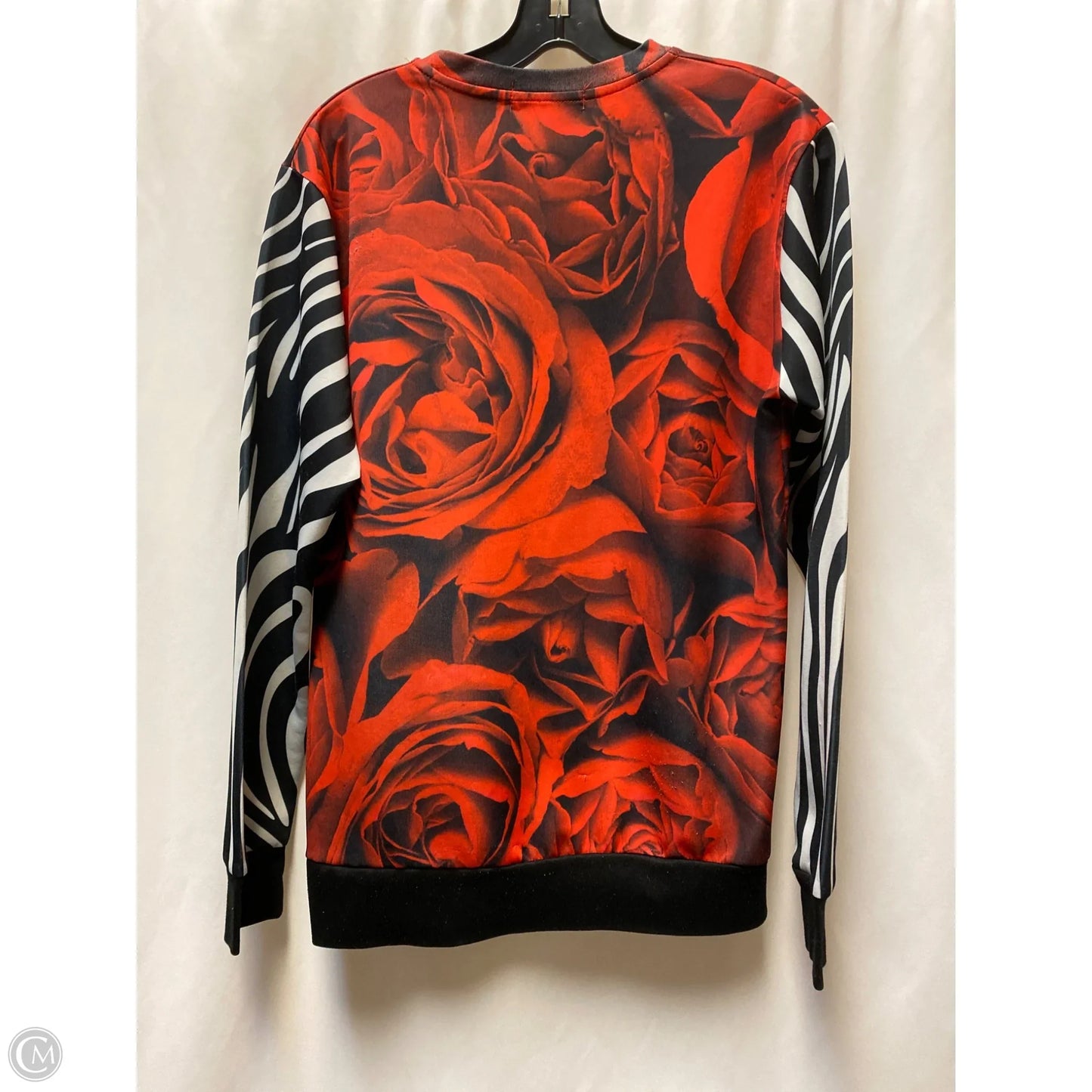 Top Long Sleeve By Clothes Mentor In Red, Size: L