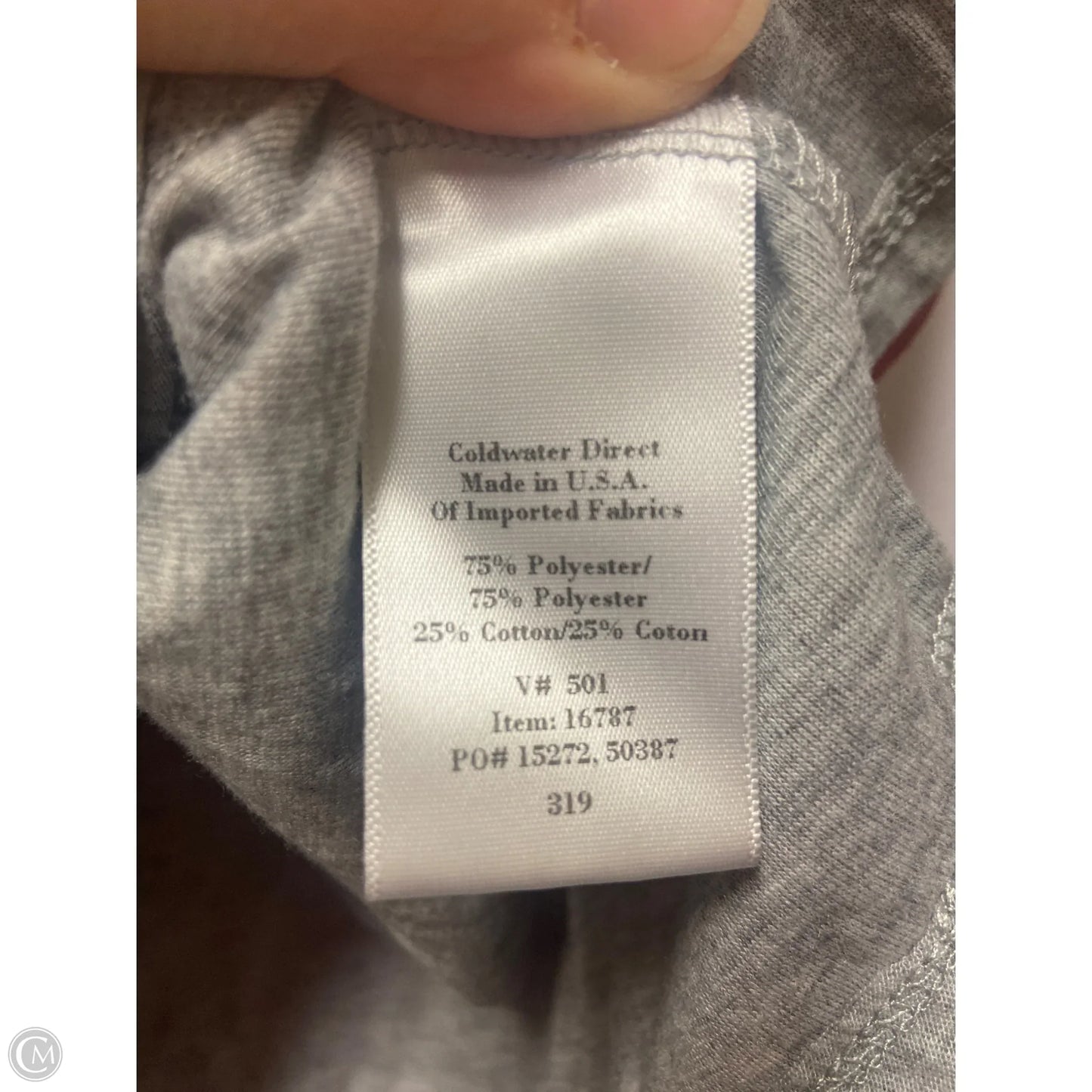 Top Long Sleeve By Coldwater Creek In Orange, Size: Xl