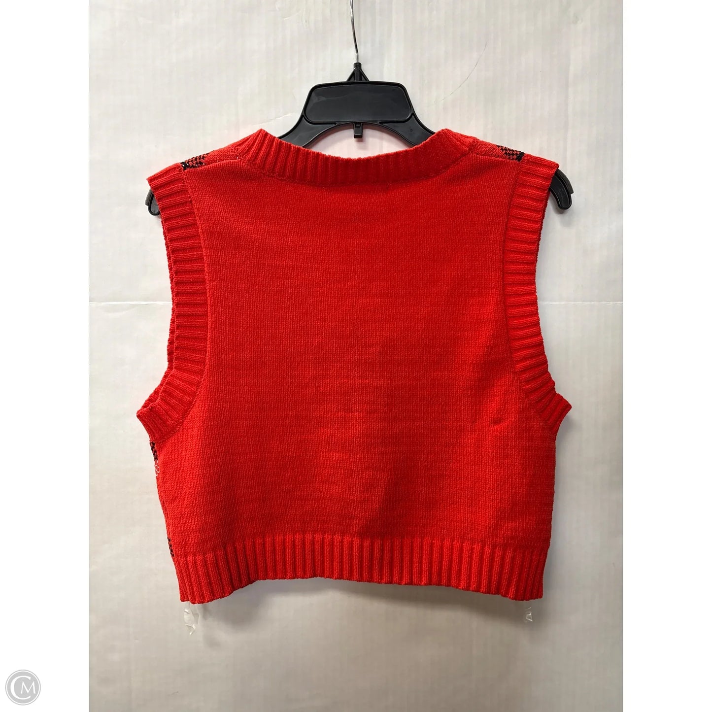 Top Sleeveless By Say What In Orange, Size: L
