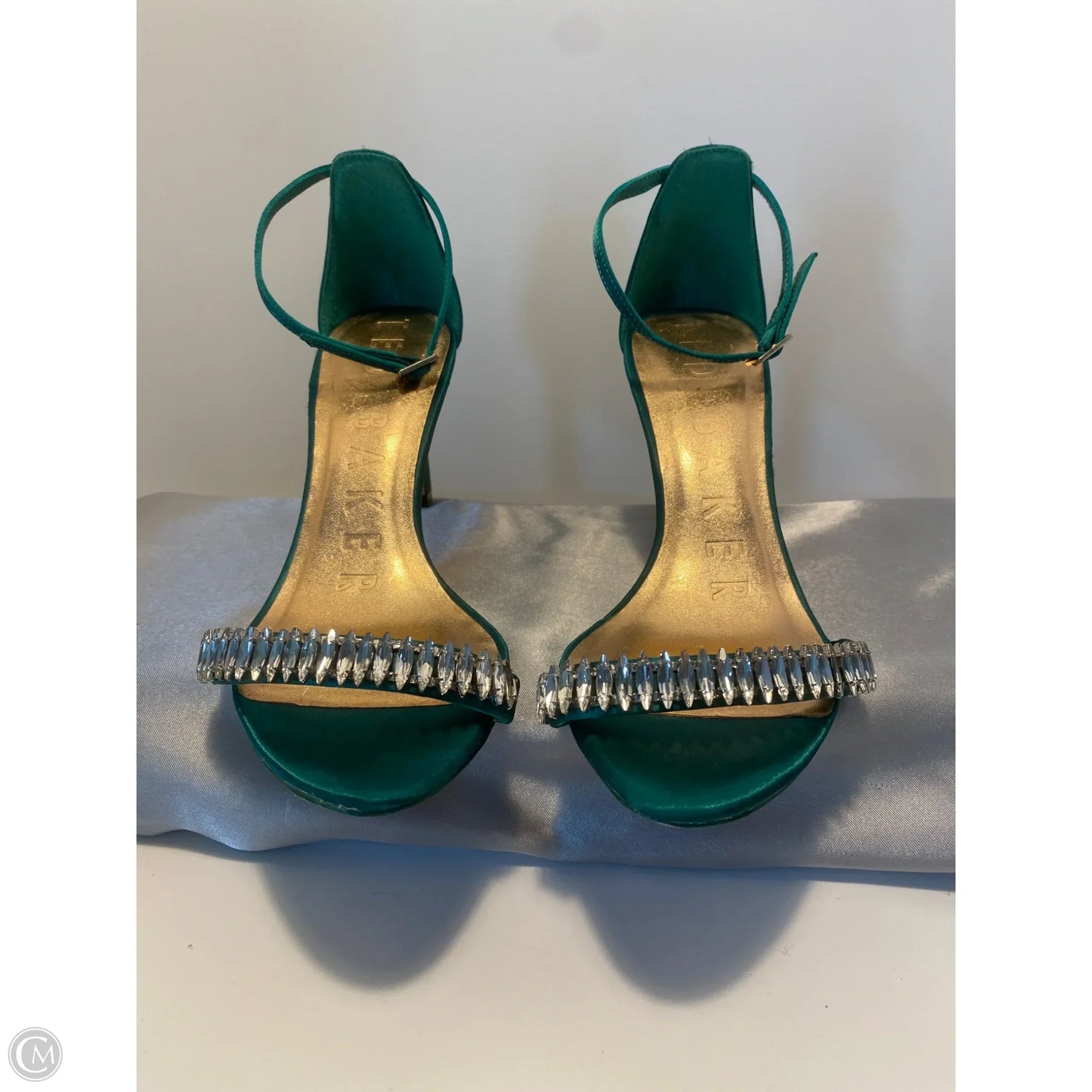Shoes Heels Stiletto By Ted Baker In Green, Size: 8