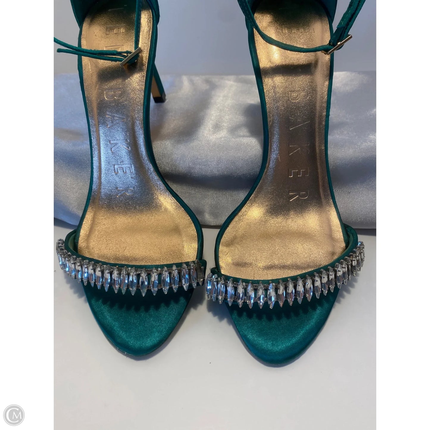 Shoes Heels Stiletto By Ted Baker In Green, Size: 8