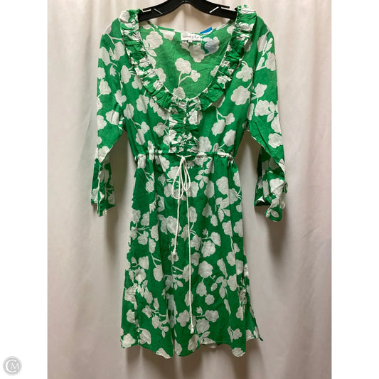 Dress Casual Midi By Mudpie In Green, Size: L