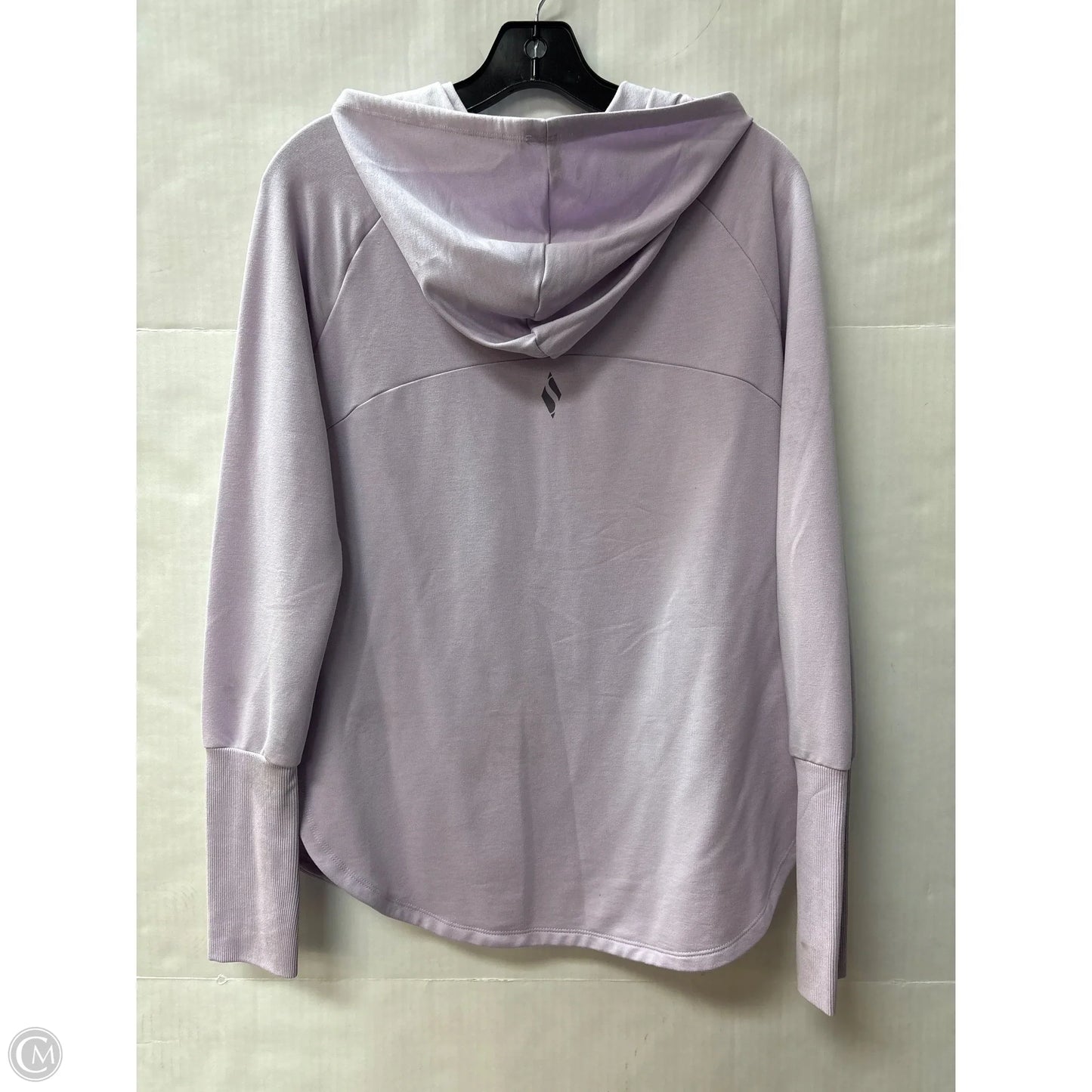 Sweatshirt Hoodie By Skechers In Purple, Size: M