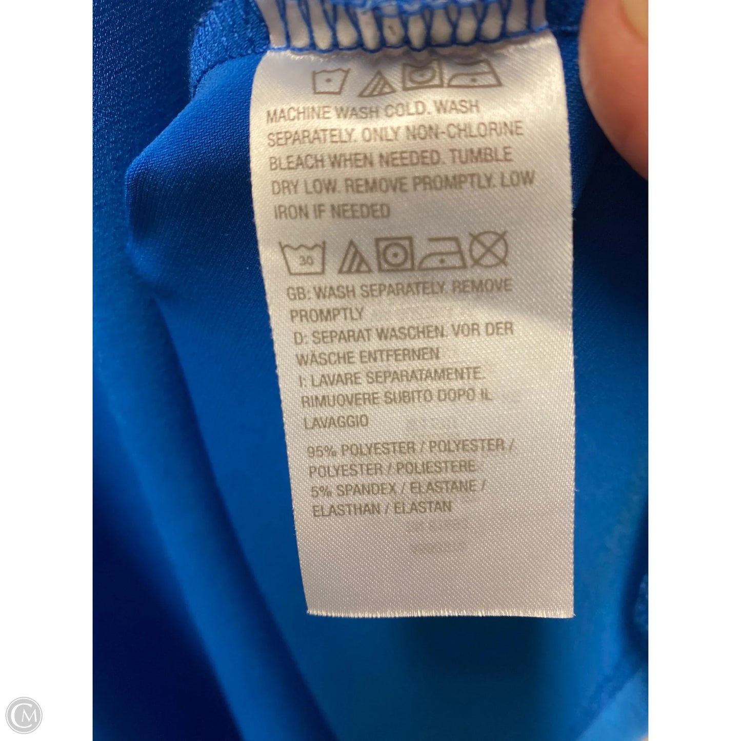 Dress Casual Maxi By Susan Graver In Blue, Size: L