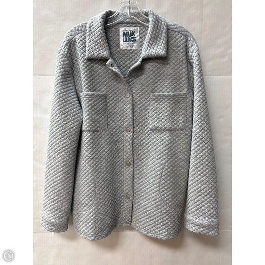 Jacket Other By Muk Luks In Grey, Size: M
