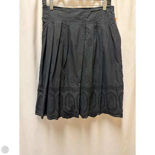 Skirt Midi By Christopher And Banks In Black, Size: S