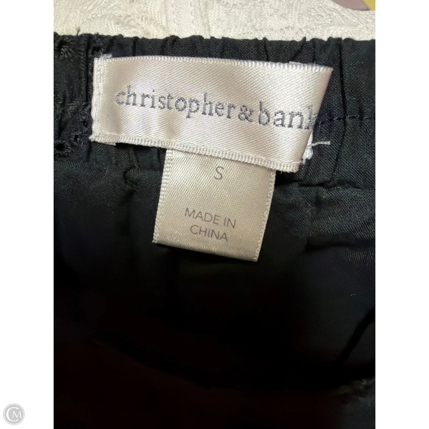 Skirt Midi By Christopher And Banks In Black, Size: S