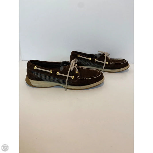 Shoes Flats By Sperry In Brown, Size: 7.5