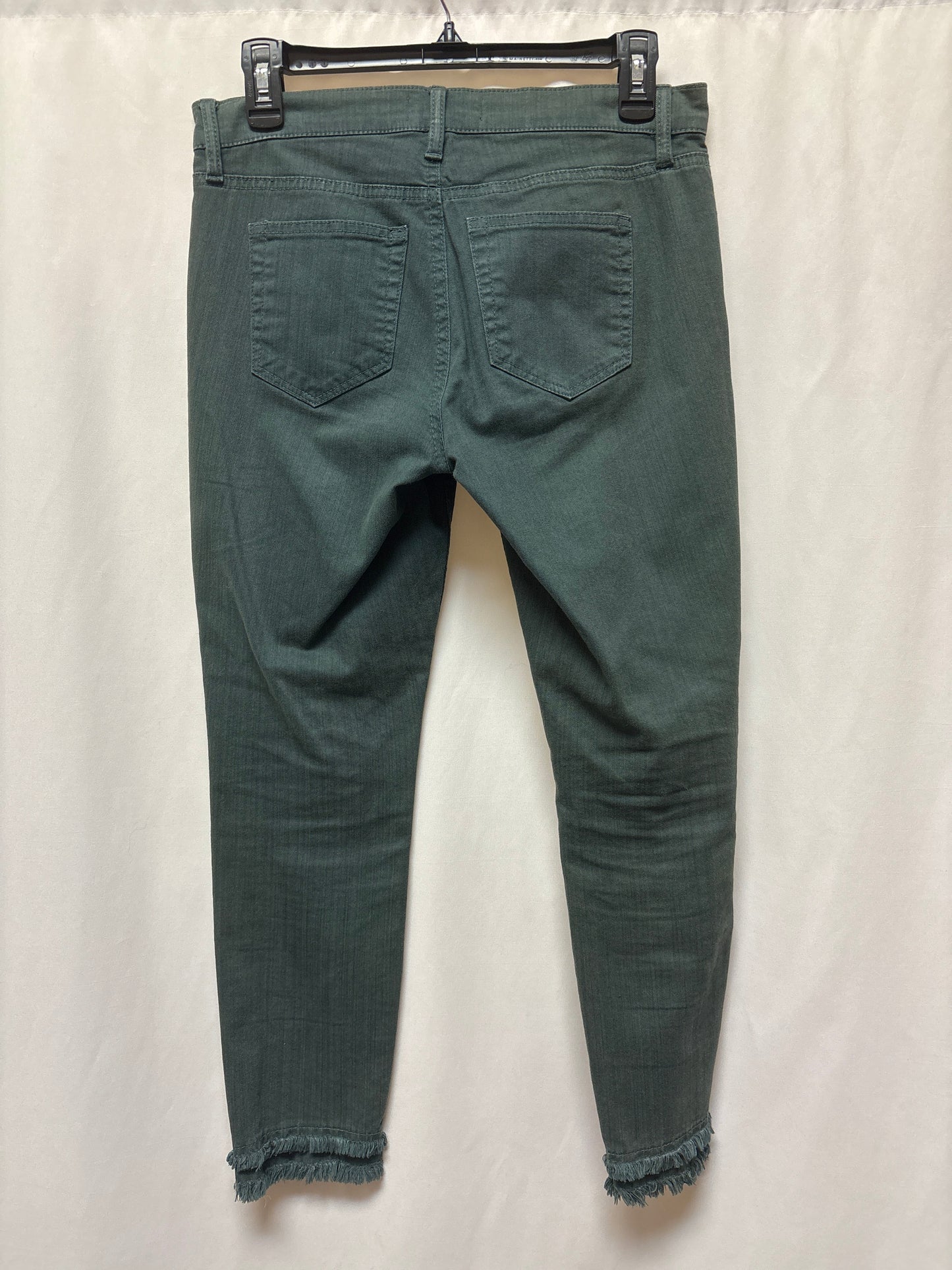 Jeans Skinny By Loft In Green, Size: 0