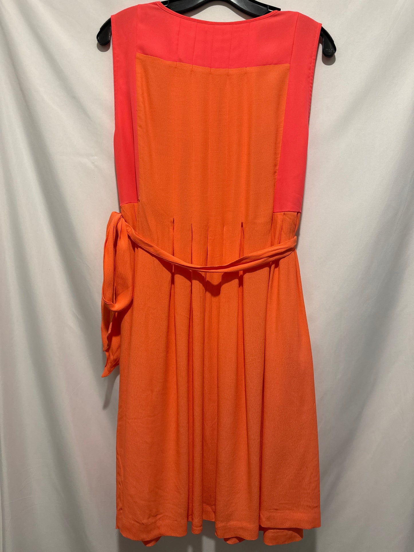 Dress Casual Midi By Madewell In Pink, Size: M