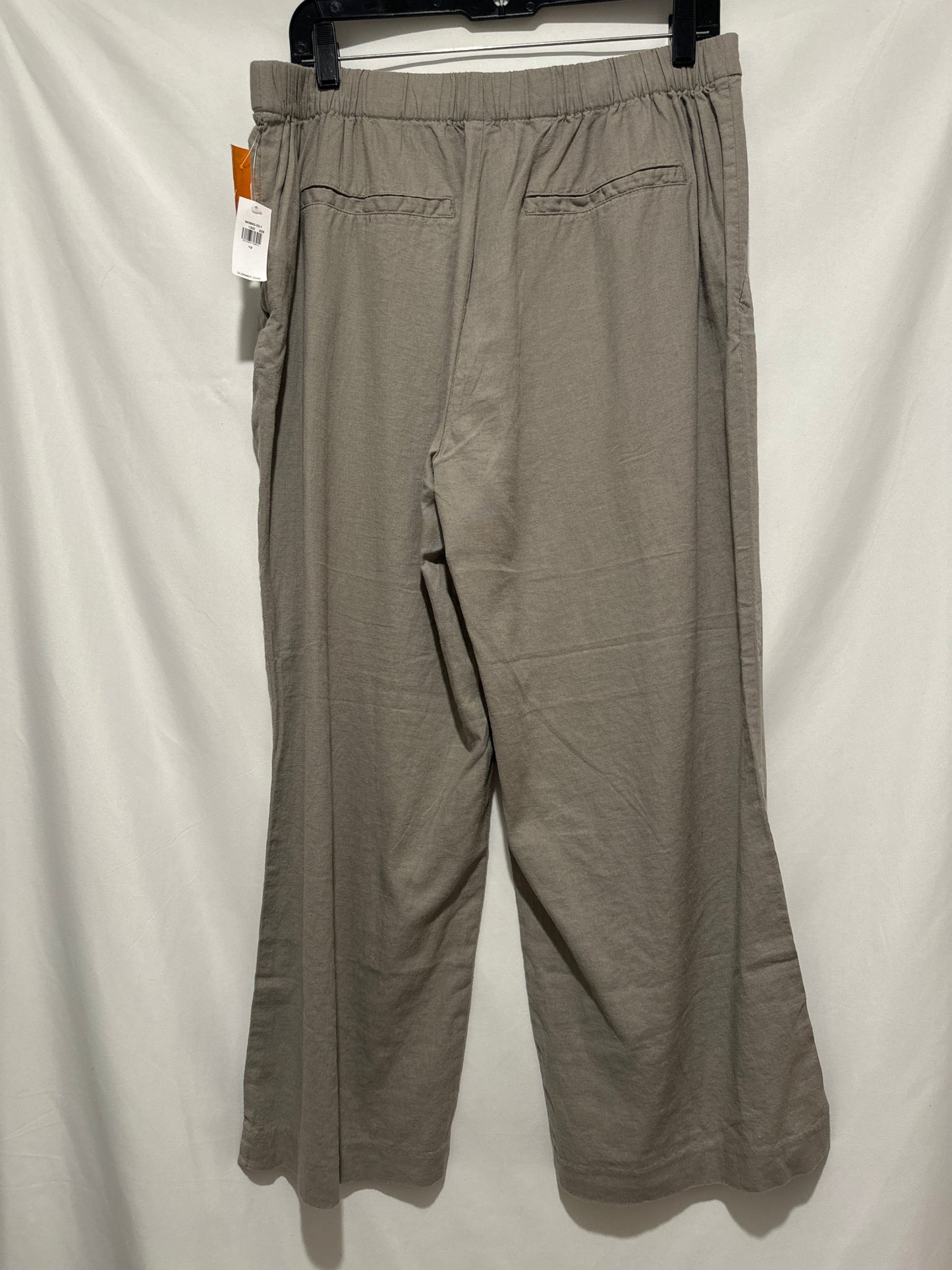 Pants Linen By Old Navy In Grey, Size: 12