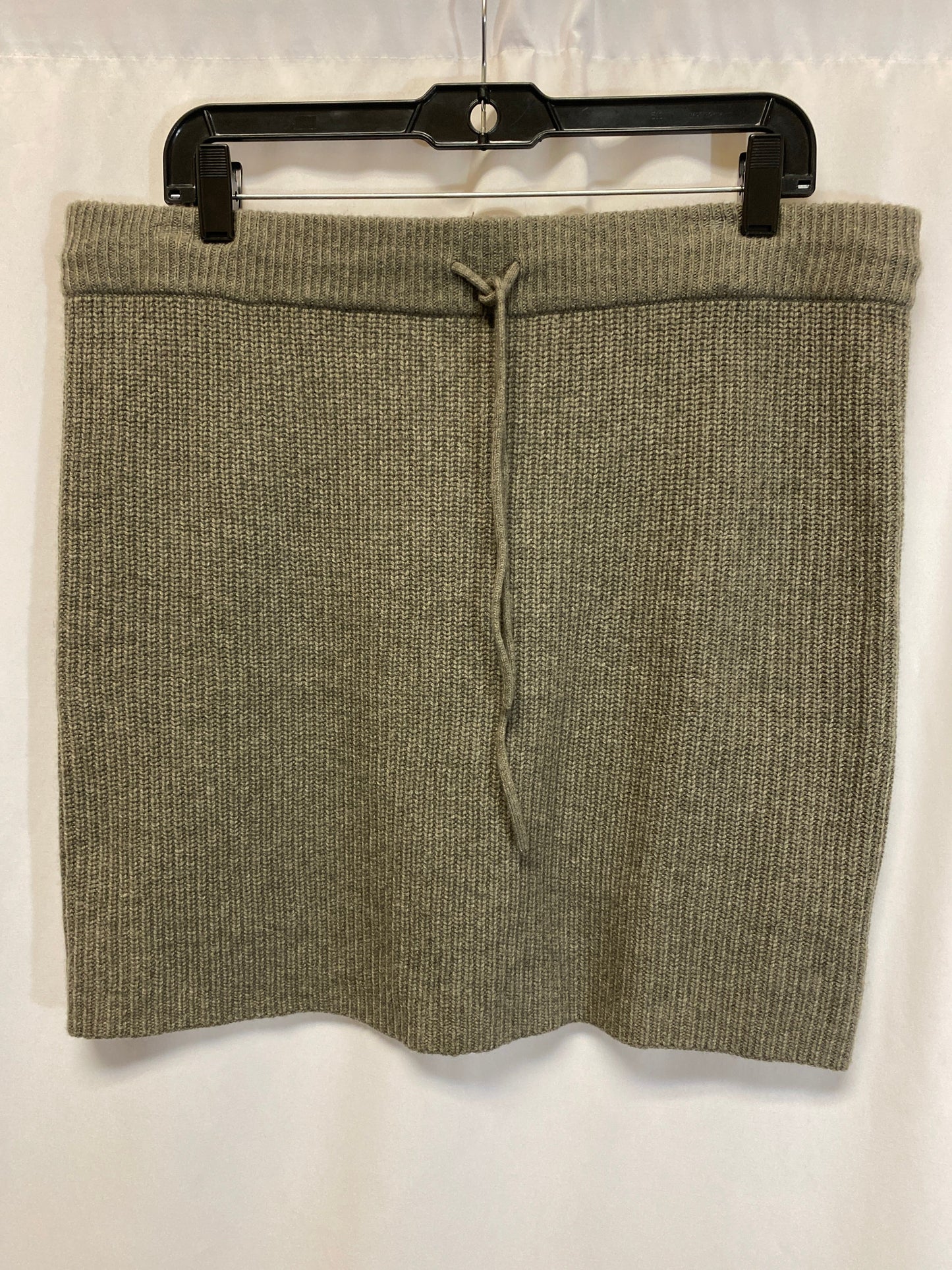 Skirt Midi By Madewell In Green, Size: Xl