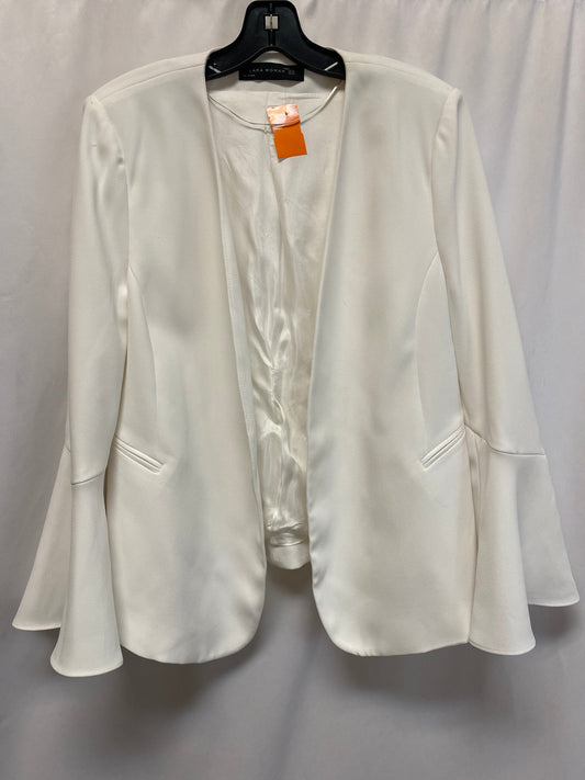 Blazer By Zara In White, Size: Xl