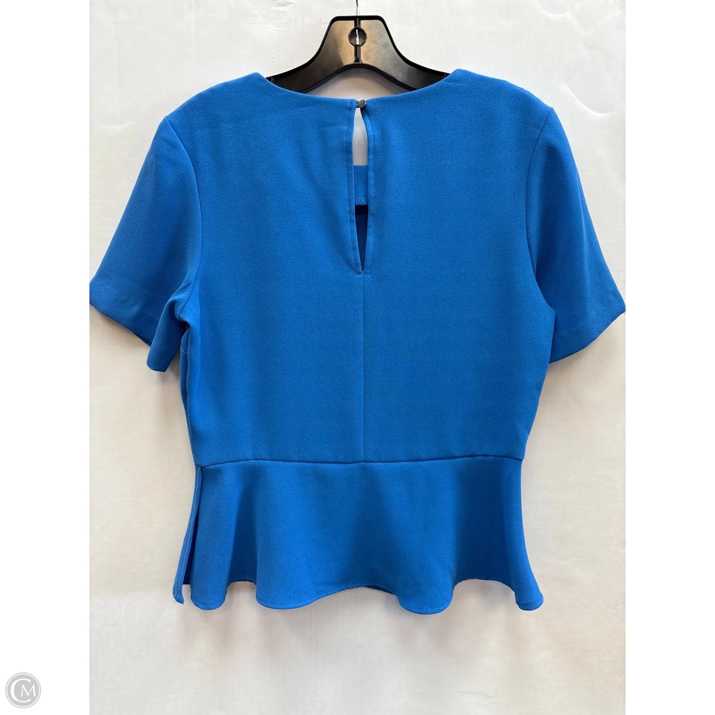 Top Short Sleeve By Banana Republic In Blue, Size: Xs