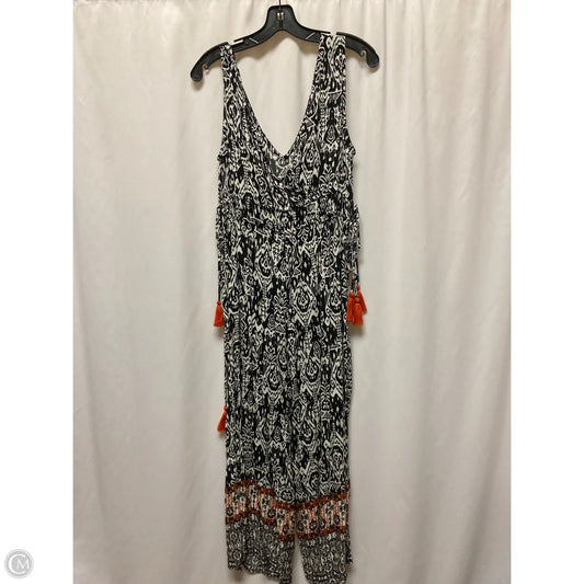 Jumpsuit By John Paul Richard In Black & White, Size: L
