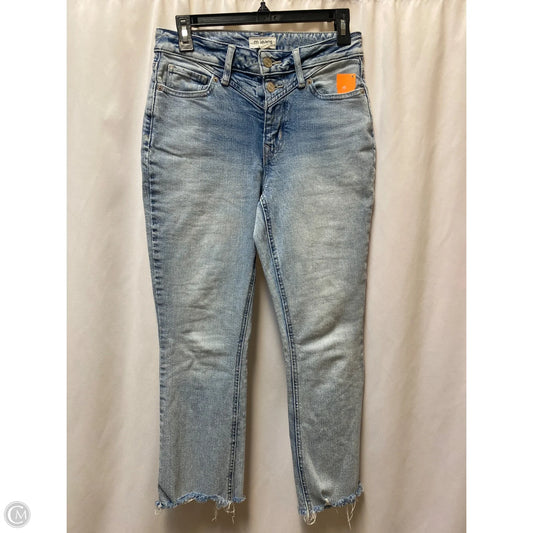 Jeans Cropped By Maurices In Blue Denim, Size: 4