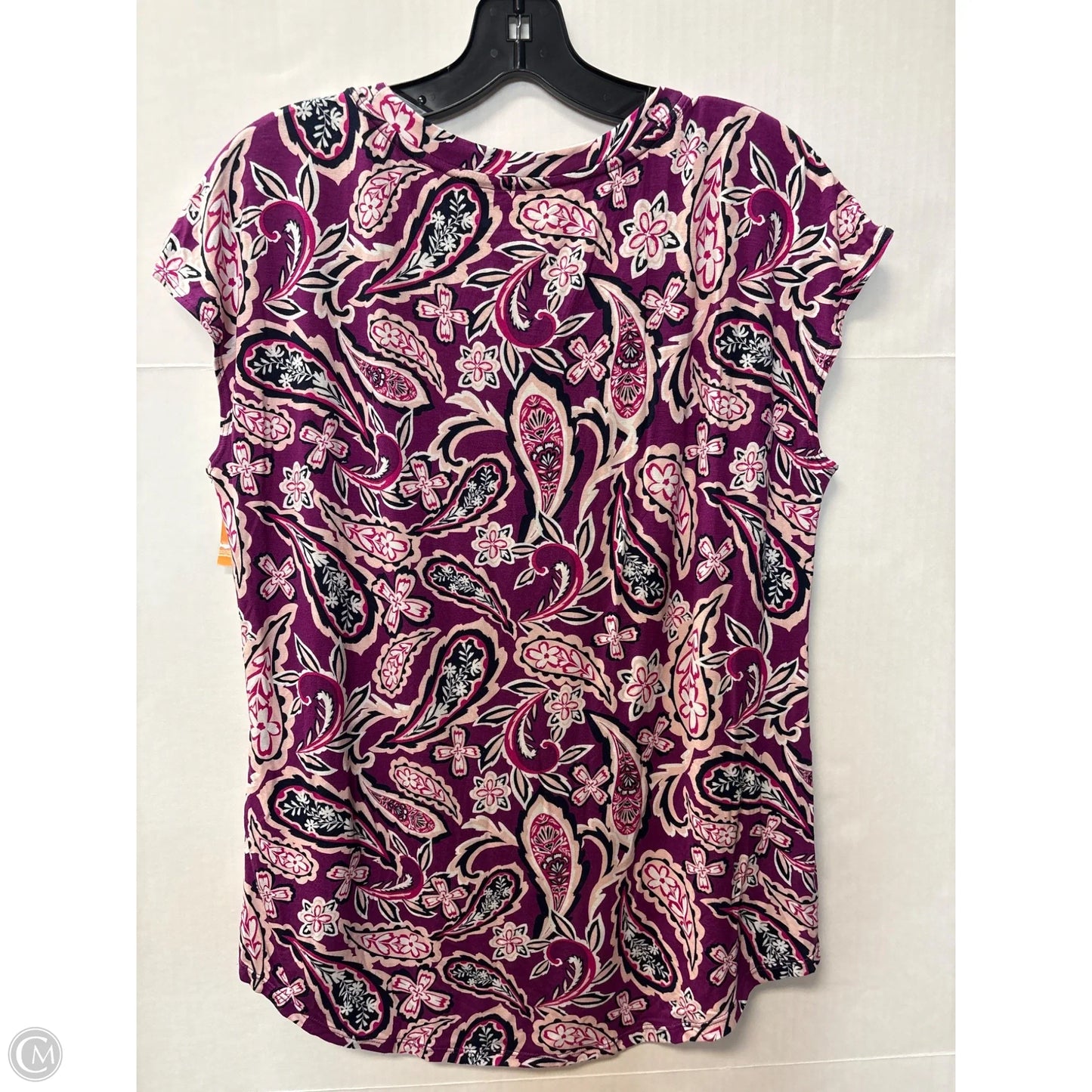 Top Short Sleeve By Lularoe In Purple, Size: S