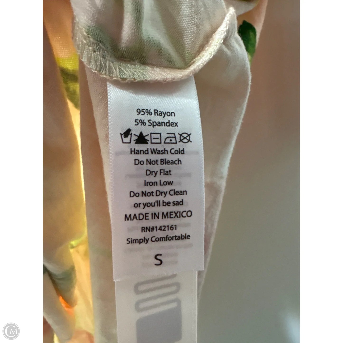 Top Short Sleeve By Lularoe In Peach, Size: S