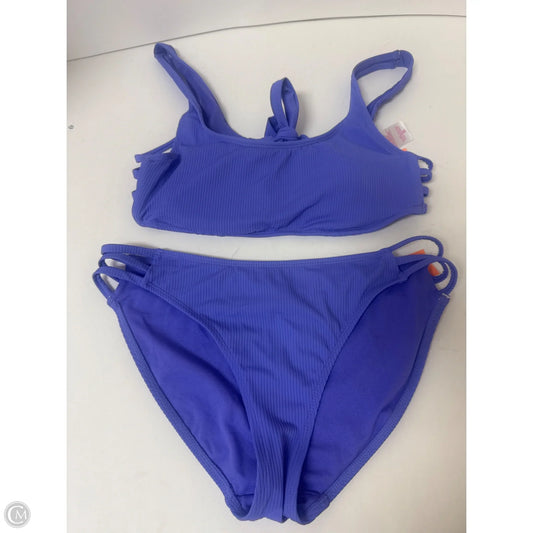 Swimsuit 2pc By No Boundaries In Purple, Size: L