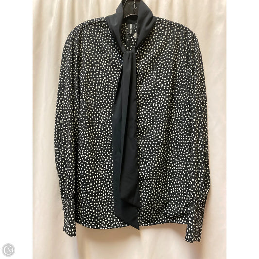 Top Long Sleeve By Agnes & Dora In Black, Size: M