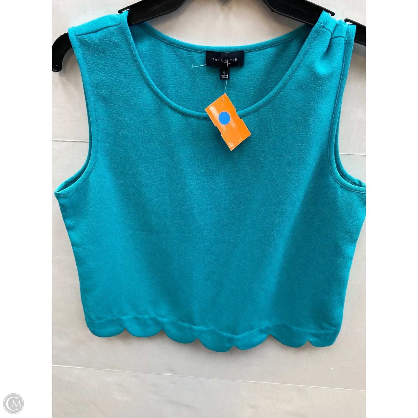 Top Sleeveless By Limited In Blue, Size: S