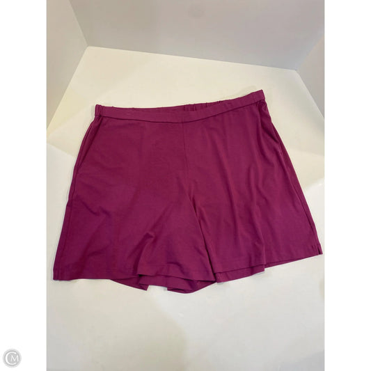Shorts By J. Jill In Purple, Size: Xl