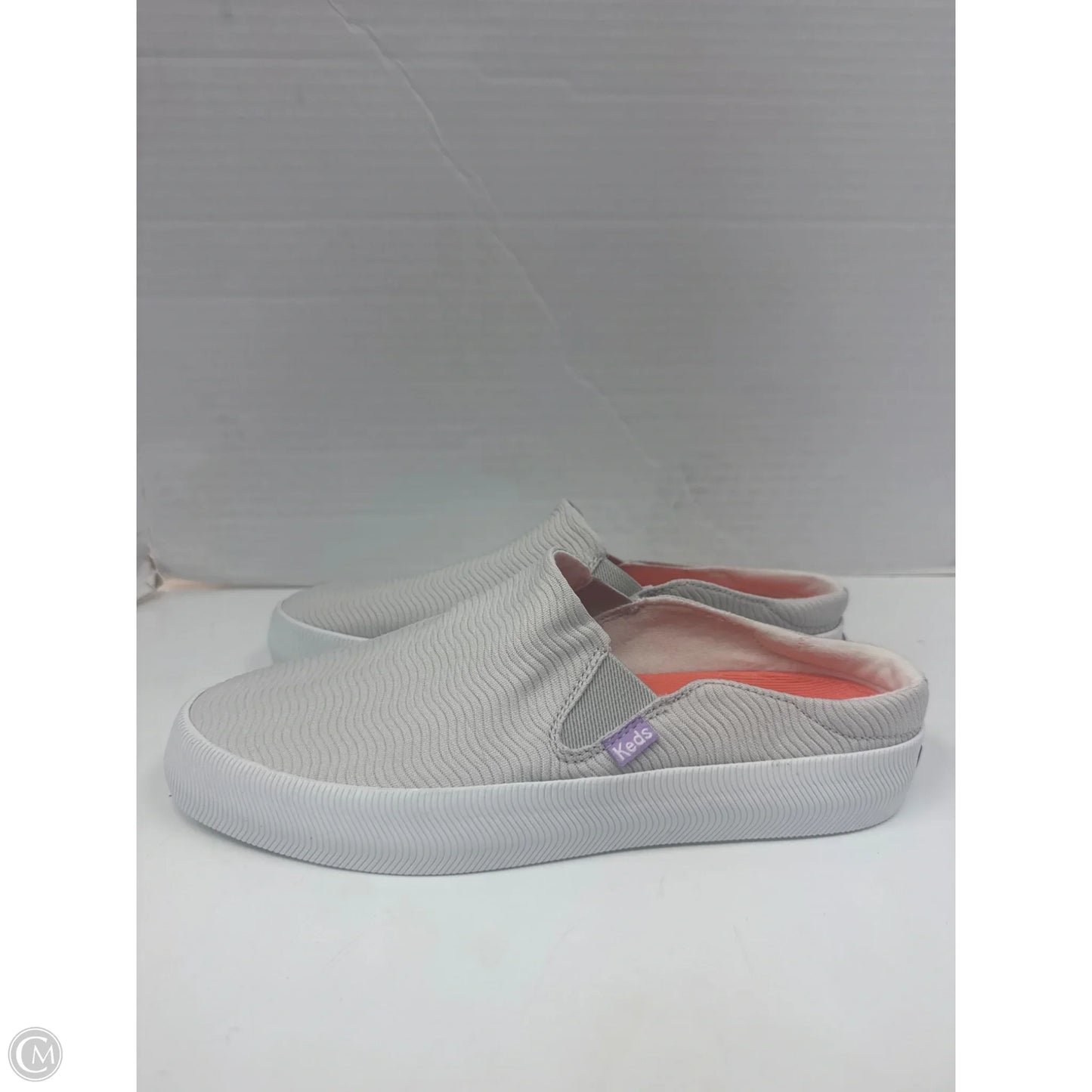 Shoes Flats By Keds In Grey, Size: 10