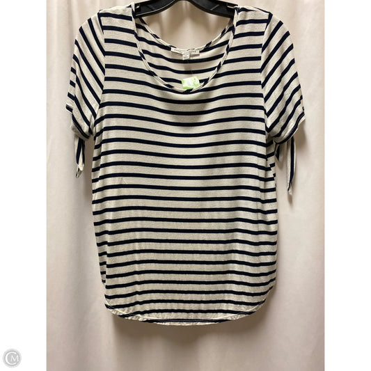 Top Short Sleeve By Green Envelope In Navy, Size: S