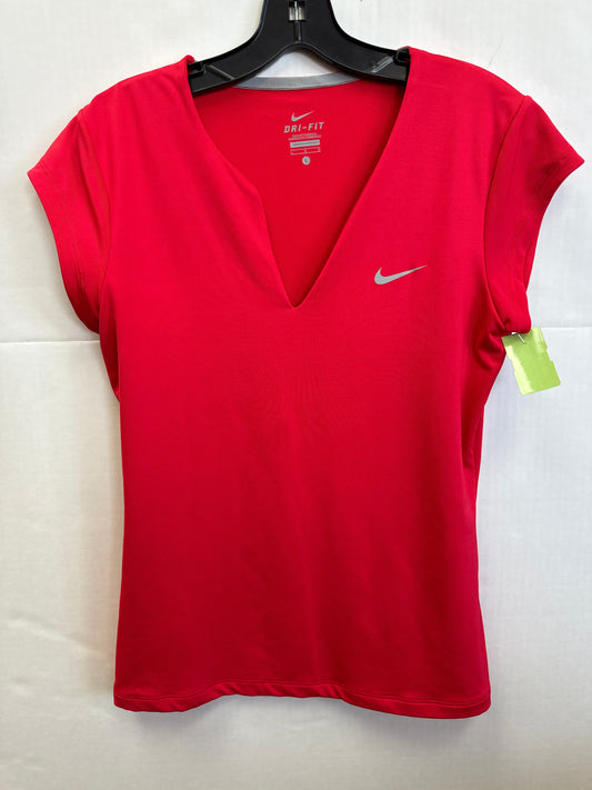 Athletic Top Short Sleeve By Nike  Size: L