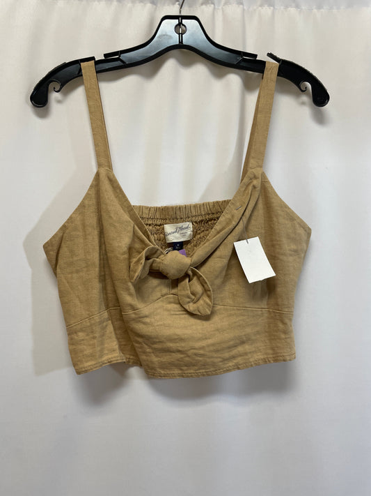 Beige Tank Top Universal Thread, Size L