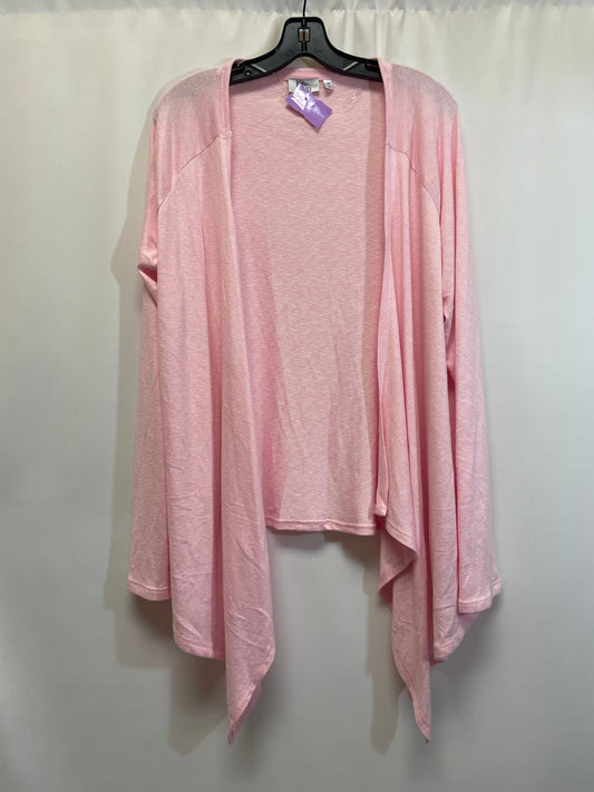 Pink Cardigan Kim Rogers, Size Xxl