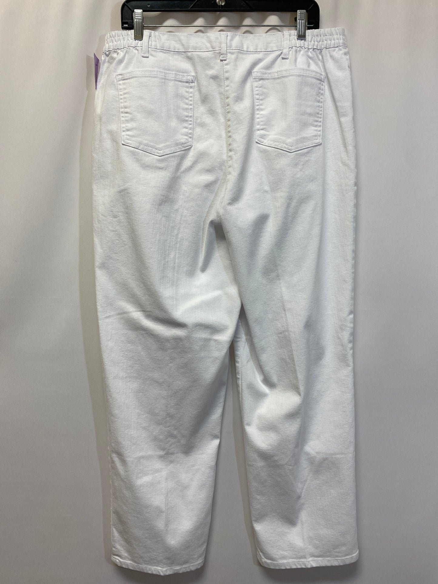 White  Pants Dress Ruby Rd, Size 16