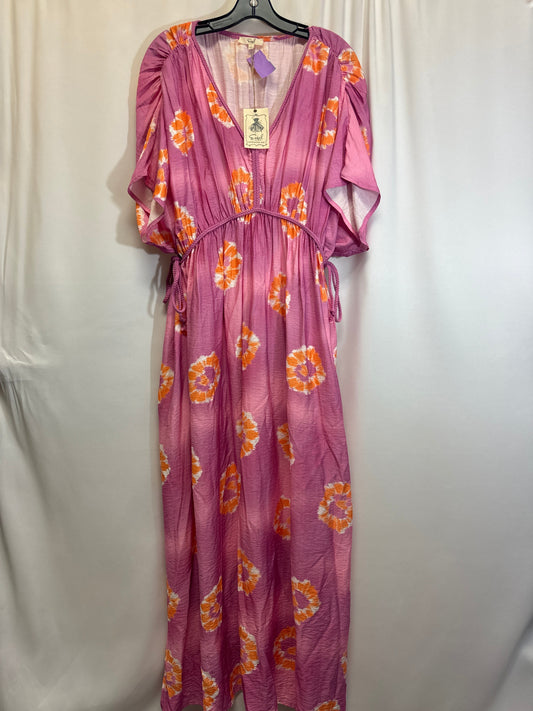 Pink Dress Casual Maxi Easel, Size L