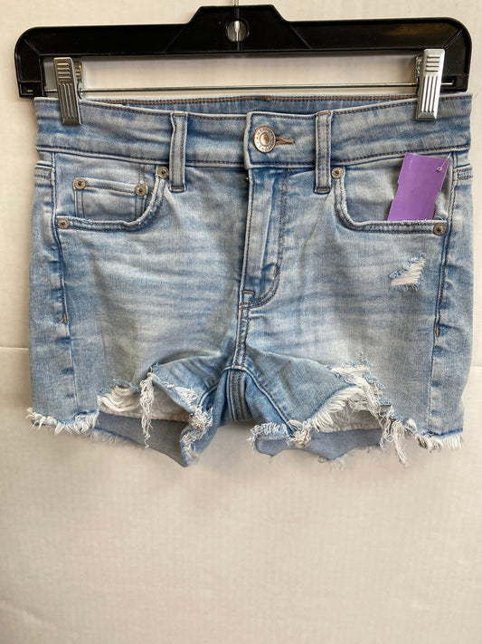 Blue Denim Shorts American Eagle, Size 0