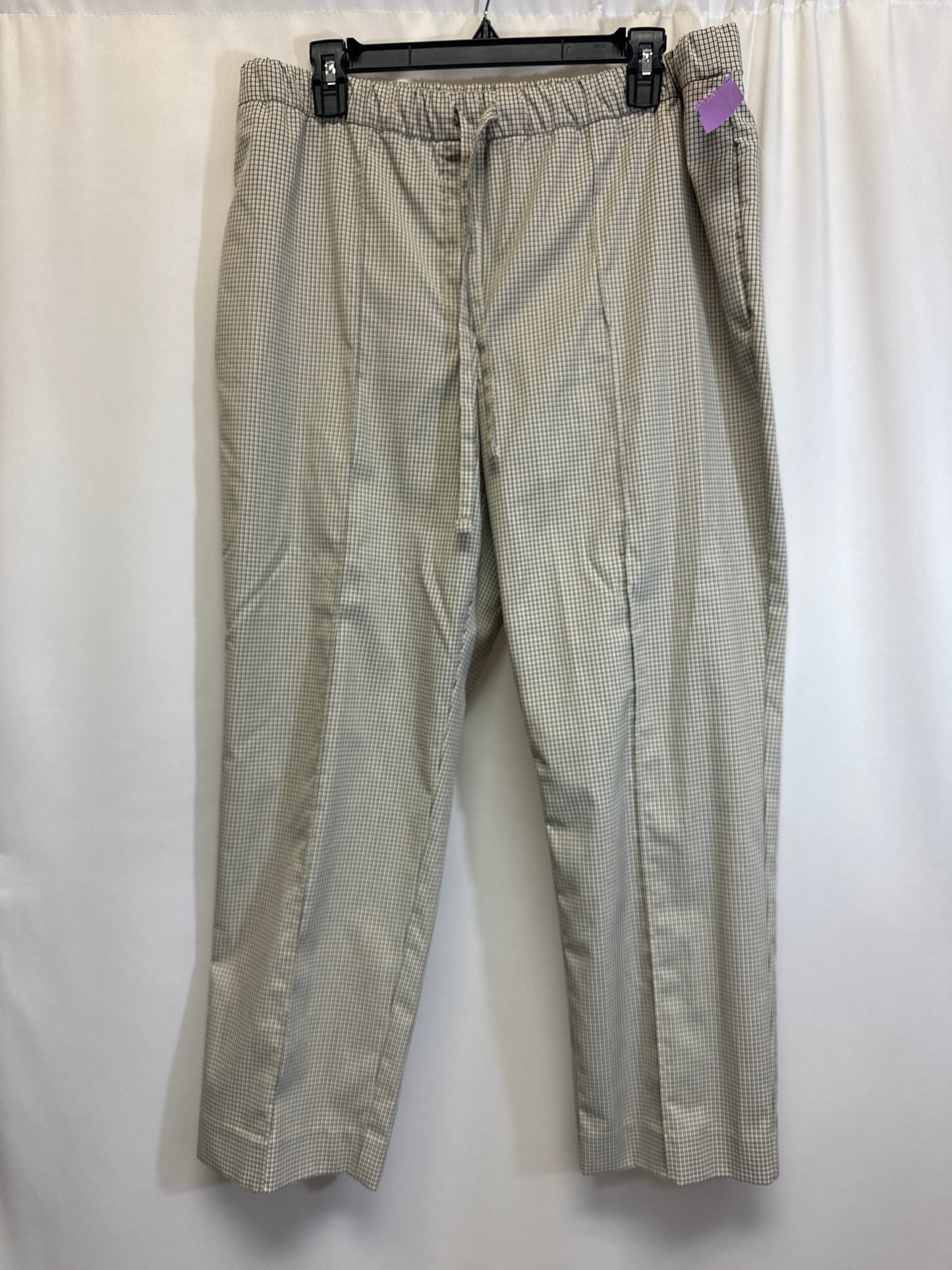 Black & Tan Pants Joggers Worthington, Size L