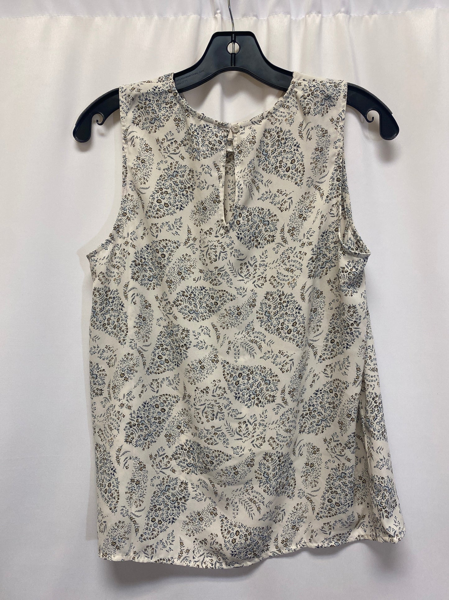 White Top Sleeveless Banana Republic, Size S