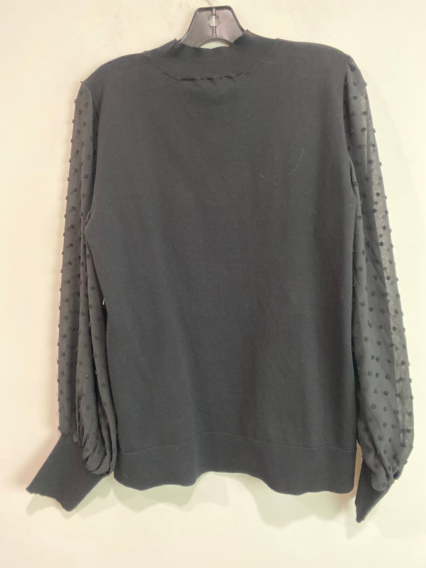 Black Top Long Sleeve Vince Camuto, Size L