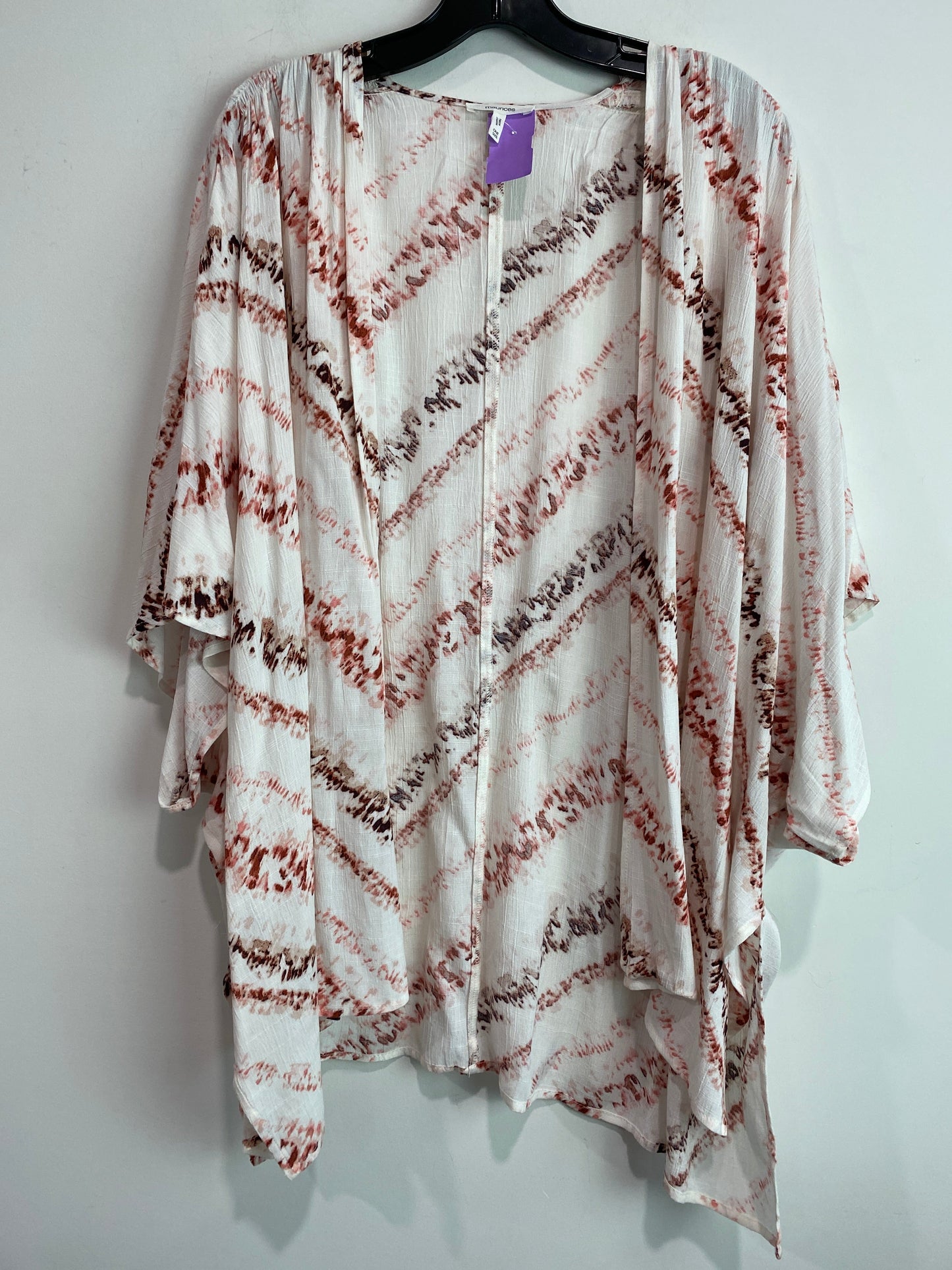 White Swimwear Cover-up Maurices, Size Onesize