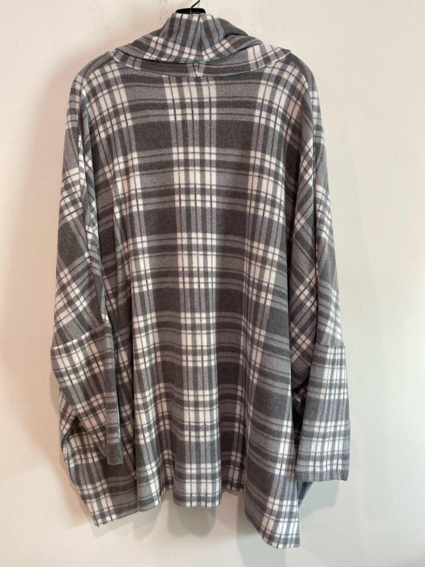 Grey Top Long Sleeve Lane Bryant, Size 3x