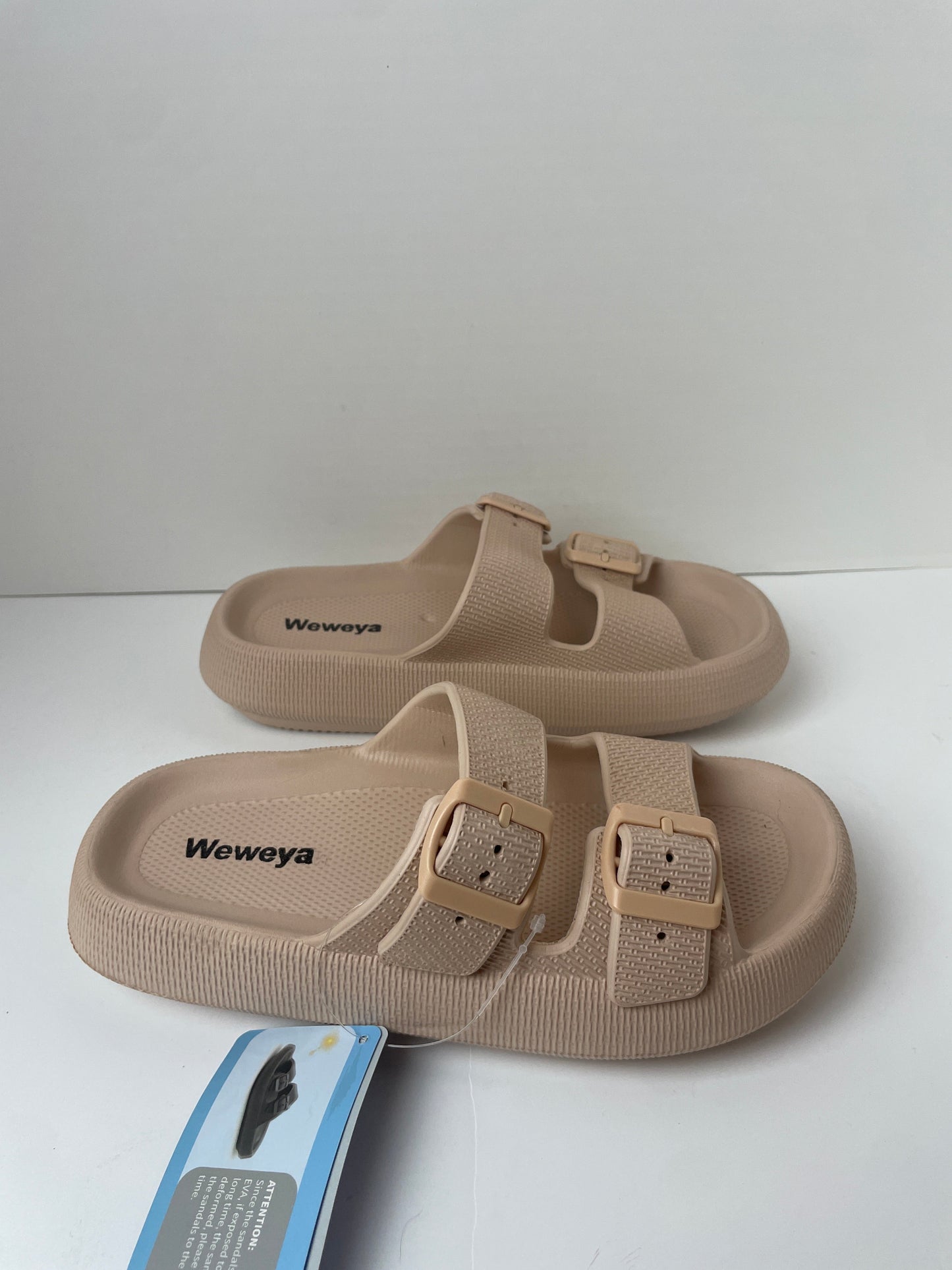 Beige Sandals Flip Flops Clothes Mentor, Size 7.5