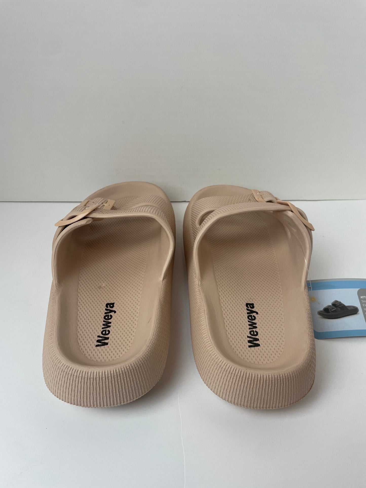 Beige Sandals Flip Flops Clothes Mentor, Size 7.5