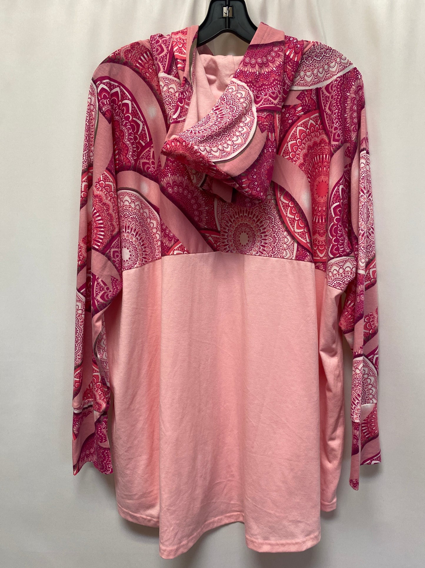 Pink Top Long Sleeve Lularoe, Size 3x